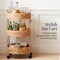 Best Choice Products 3-Tier Round Rolling Nursery Caddy w/Wheels, Utility Cart for Storage Organization